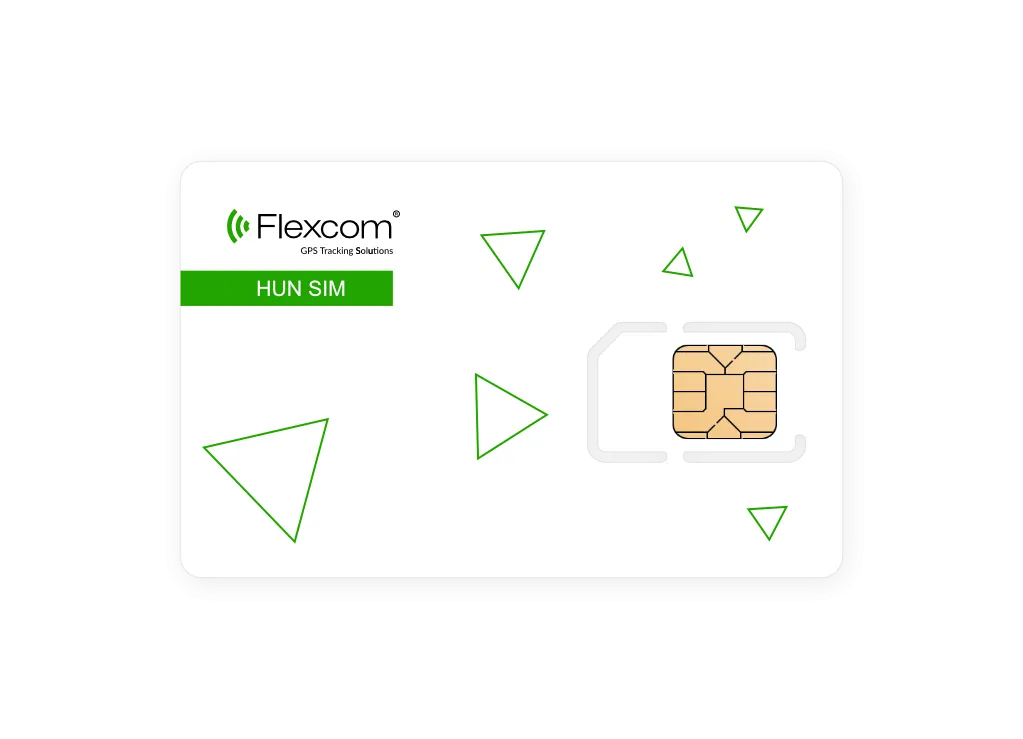 Flexcom SIMGPSHU6H karta SIM danych do lokalizatorów GPS do użytku na Węgrzech na 6 miesięcy