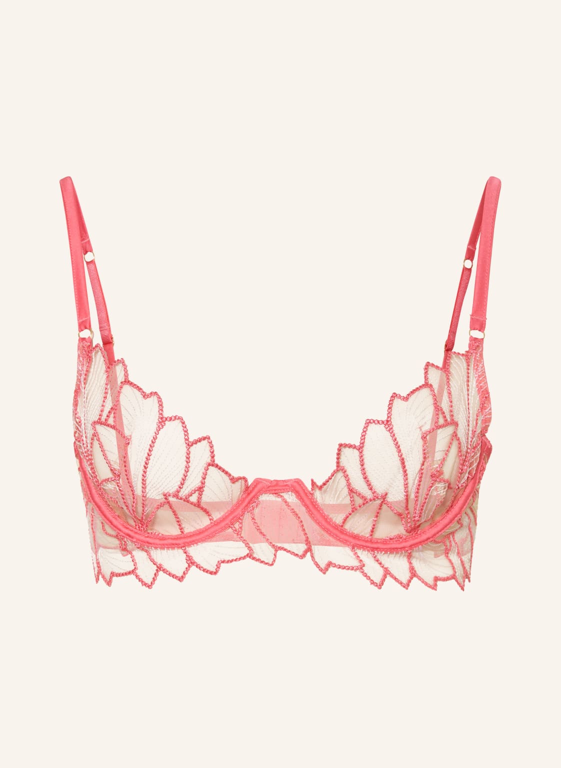 Bluebella Biustonosz Z Fiszbinami Eden pink