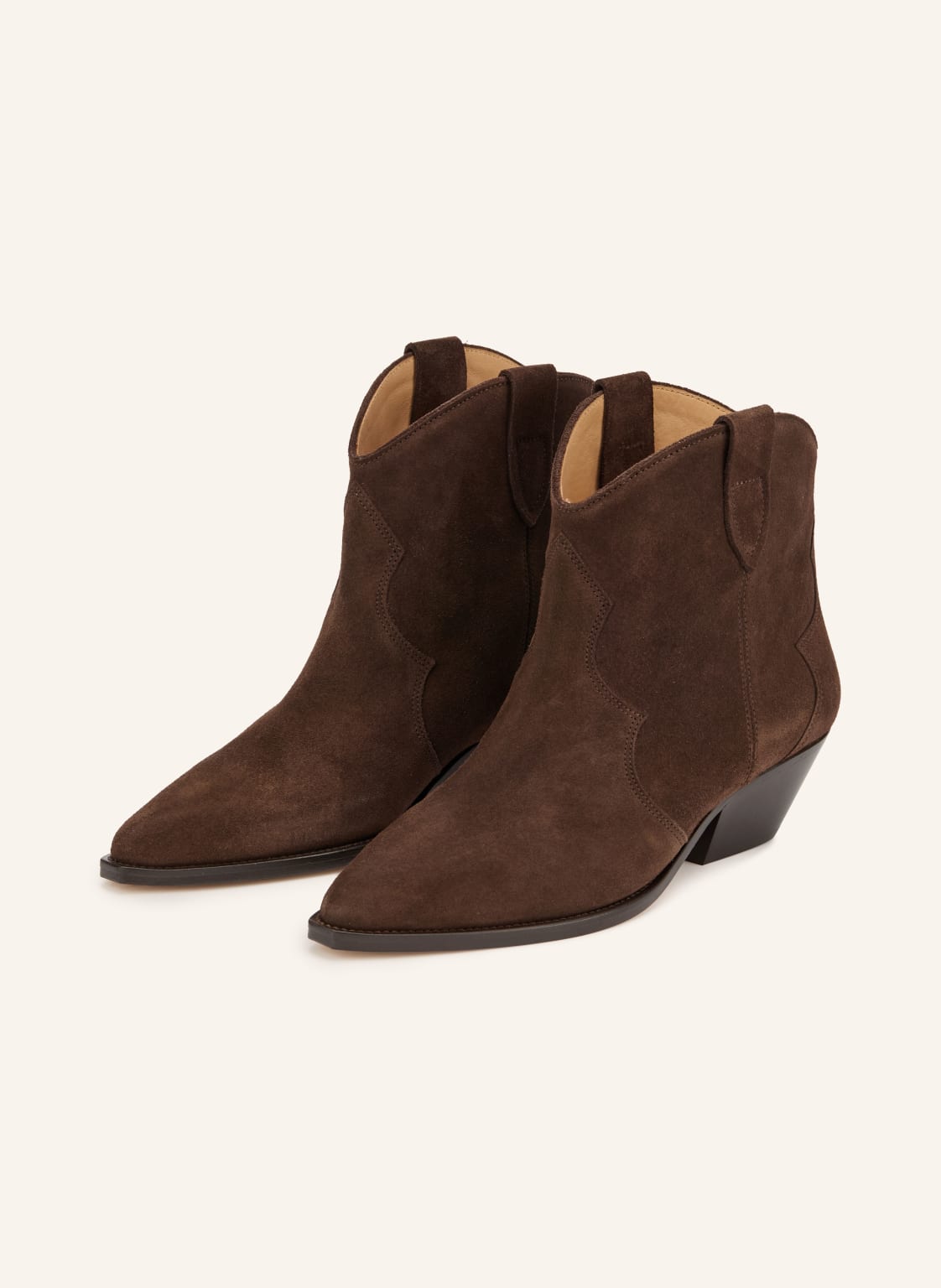 Isabel Marant Cowboy Boots Dewina braun