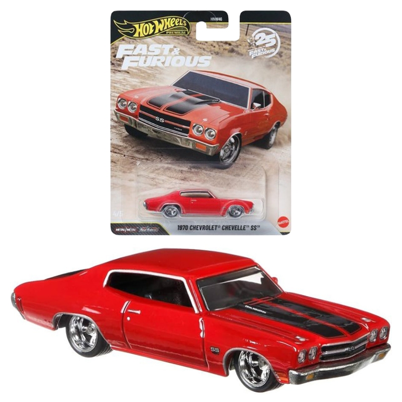 Hot Wheels Premium Fast&Furious Autko Kolekcjonerskie 1970 Chevrolet Chevelle SS JHW73