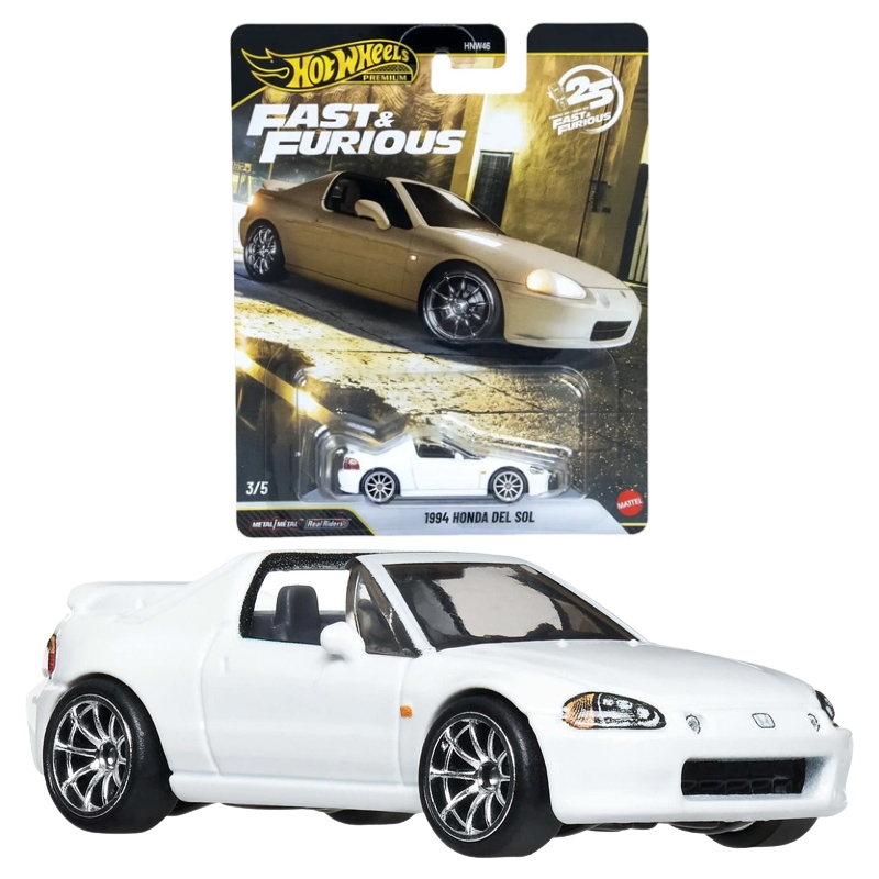 Hot Wheels Premium Fast&Furious Autko Kolekcjonerskie 1994 Honda Del Sol JHW63