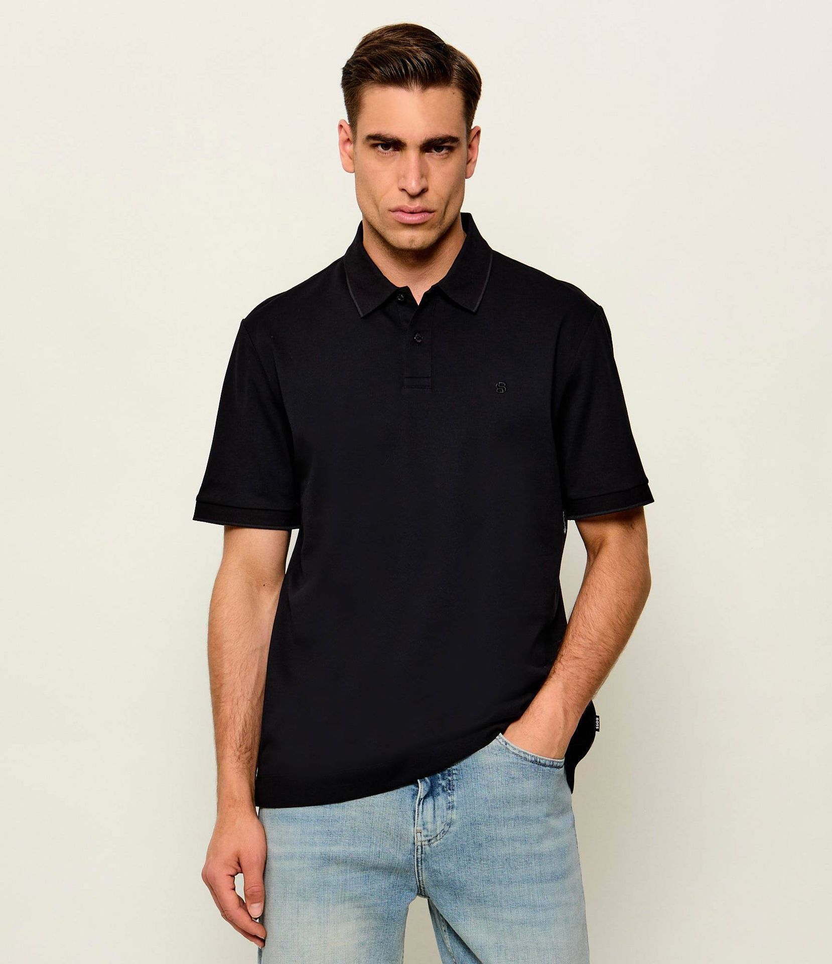 BOSS BLACK Polo C-Parris 80 Regular Fit mercerised