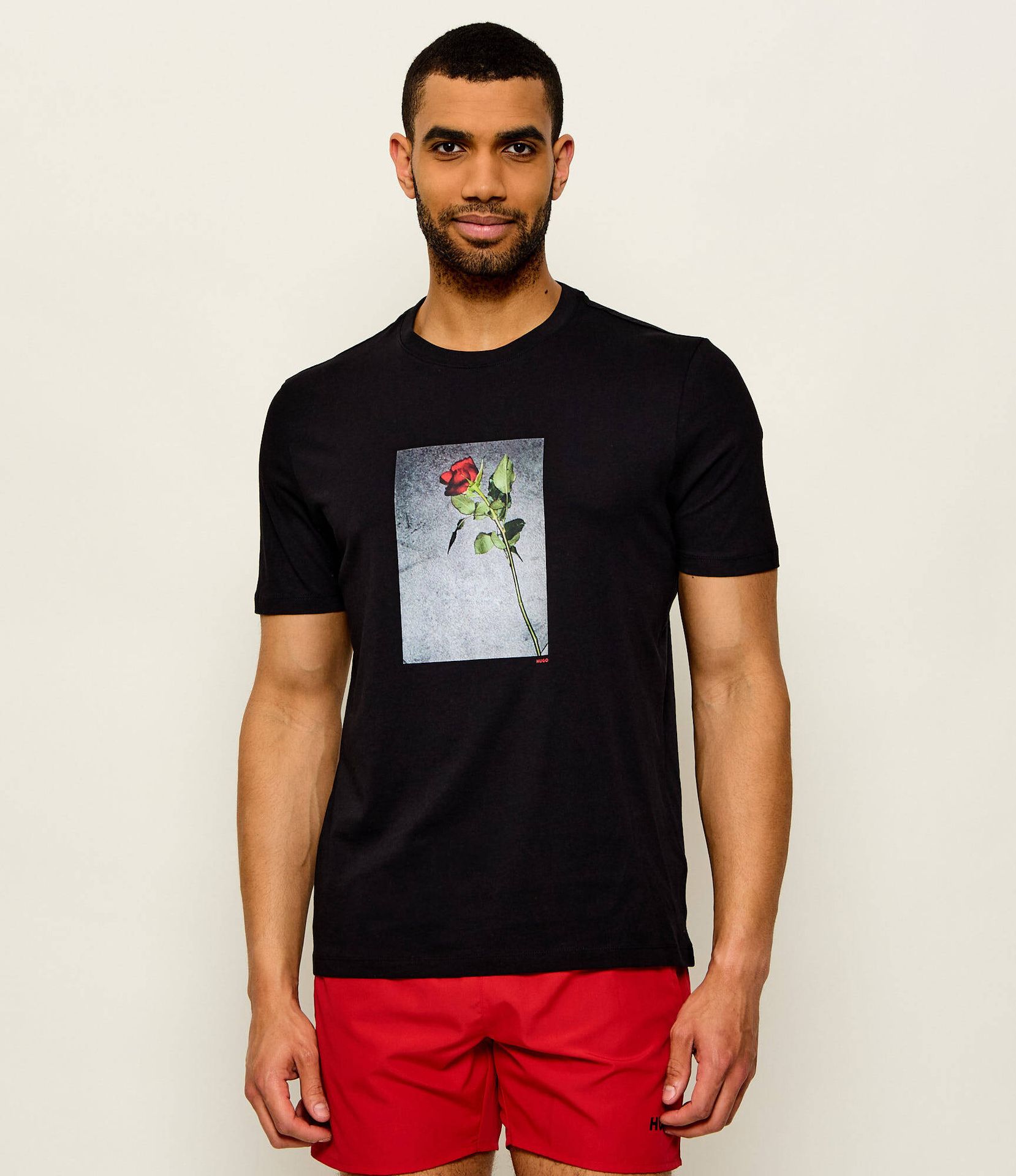 HUGO T-shirt Durose Regular Fit