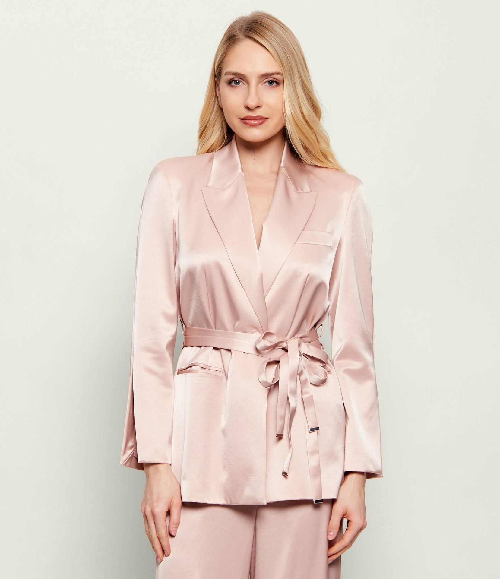Pinko Satynowa marynarka RAPA Regular Fit