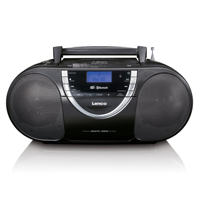 Lenco SCD-600 Czarny, Srebrny Osobisty odtwarzacz CD