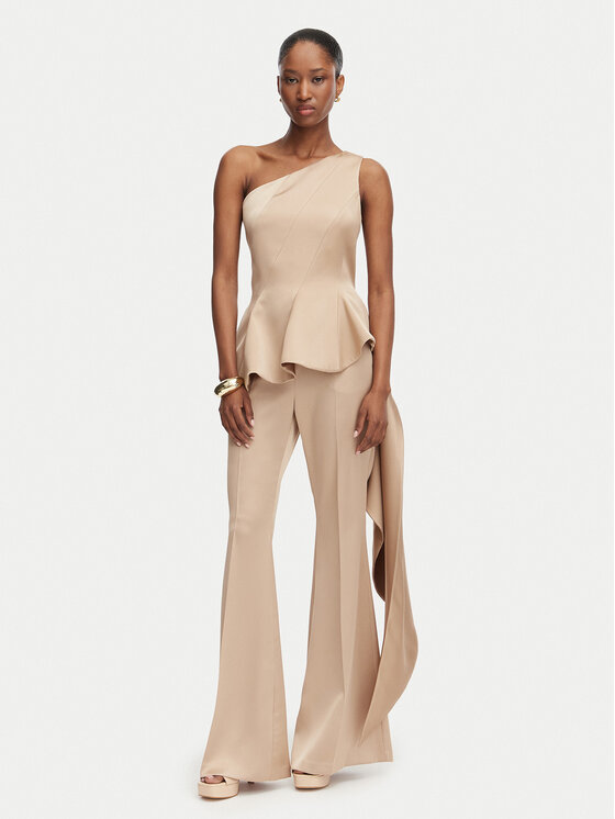 Babylon Bluzka S00356 Beżowy Regular Fit