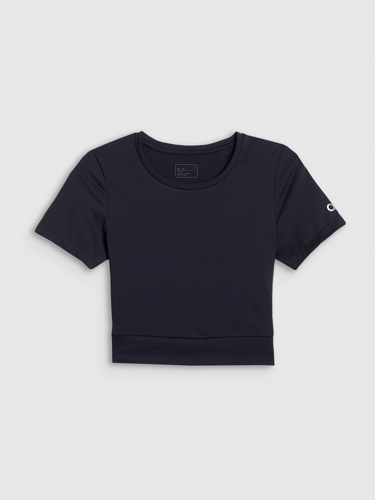 4F Crop top treningowy damski 4F x Anna Lewandowska - czarny XS