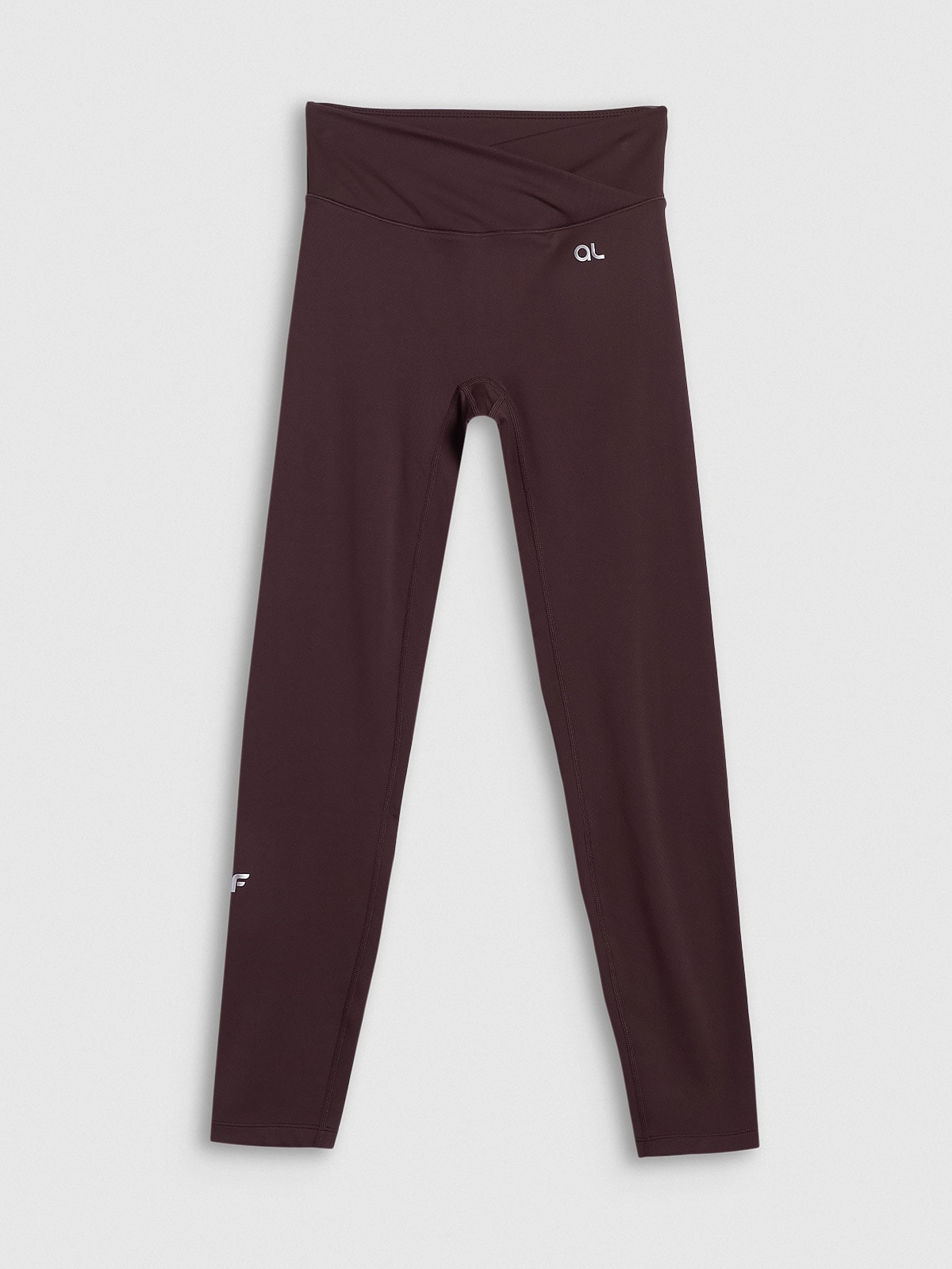 4F Legginsy treningowe damskie 4F x Anna Lewandowska - brązowe XS