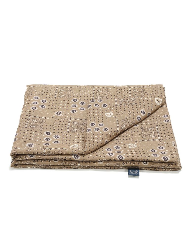 La Millou Kołdra bambusowa M 80x100 ( Bandana mocca )