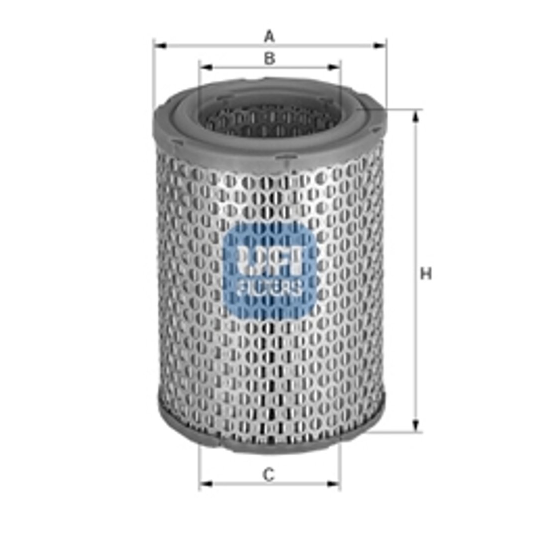 Filtr powietrza UFI Filtry 27.084.00