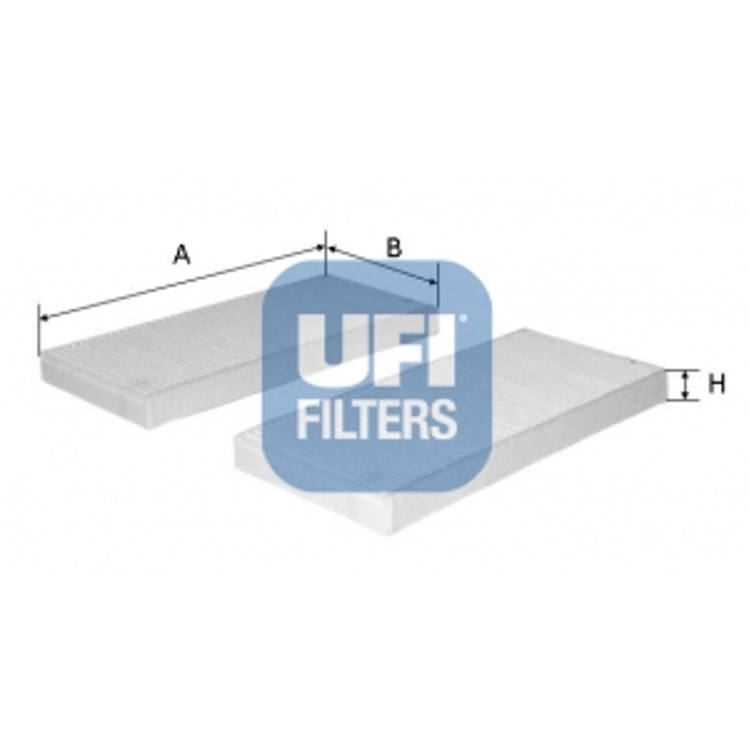 UFI FILTERS Filtr, wentylacja przestrzeni pasażerskiej FILTERS 53.108.00
