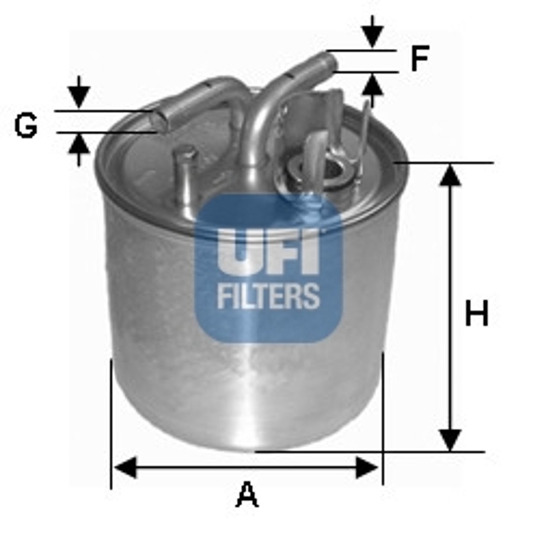 UFI ufi 24.002.00 filtr paliwa 24.002.00