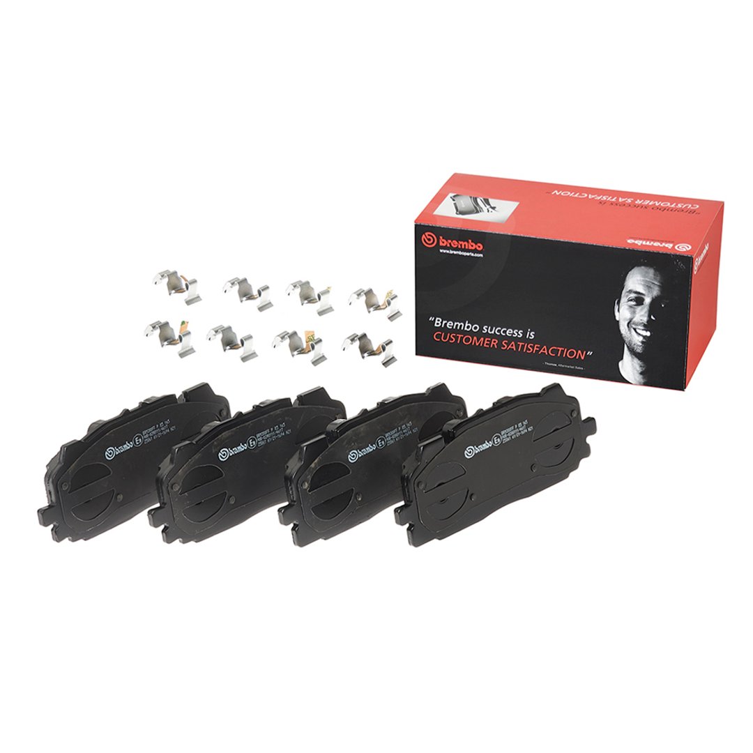 BREMBO Zestaw klocków hamulcowych, hamulce tarczowe P 85 165 P 85 165