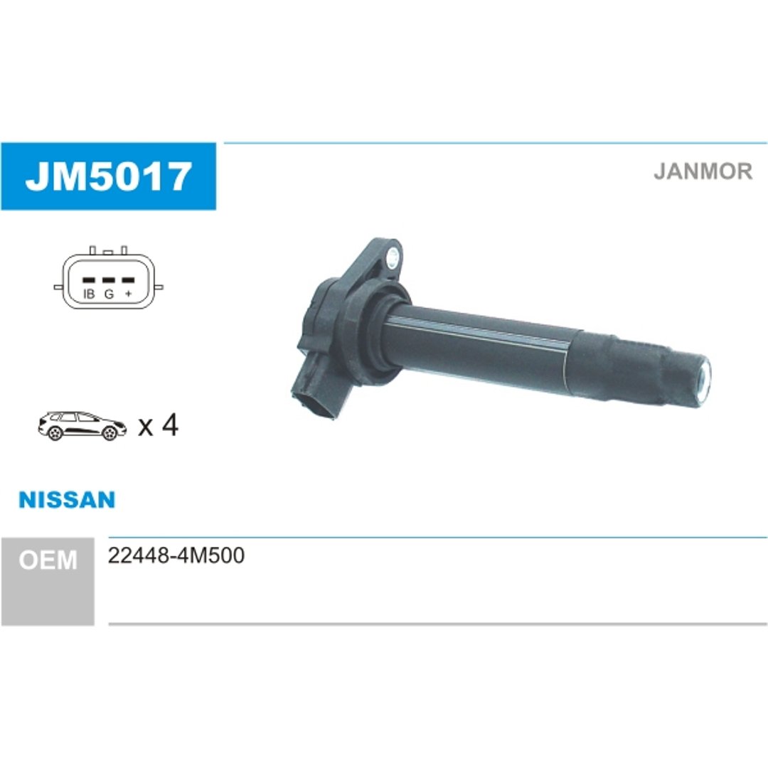 JANMOR Cewka zapłonowa JM5017