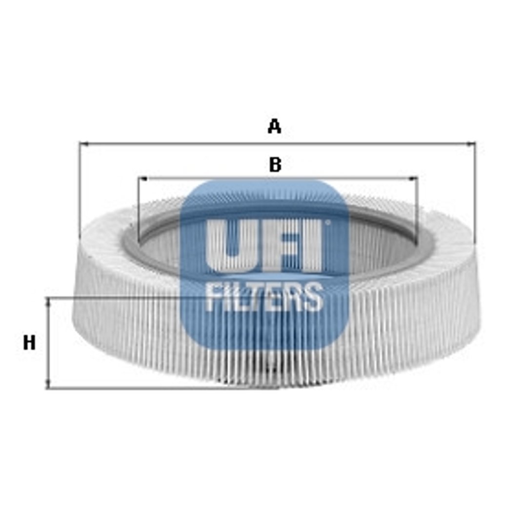 Filtr powietrza UFI Filtry 30.896.00