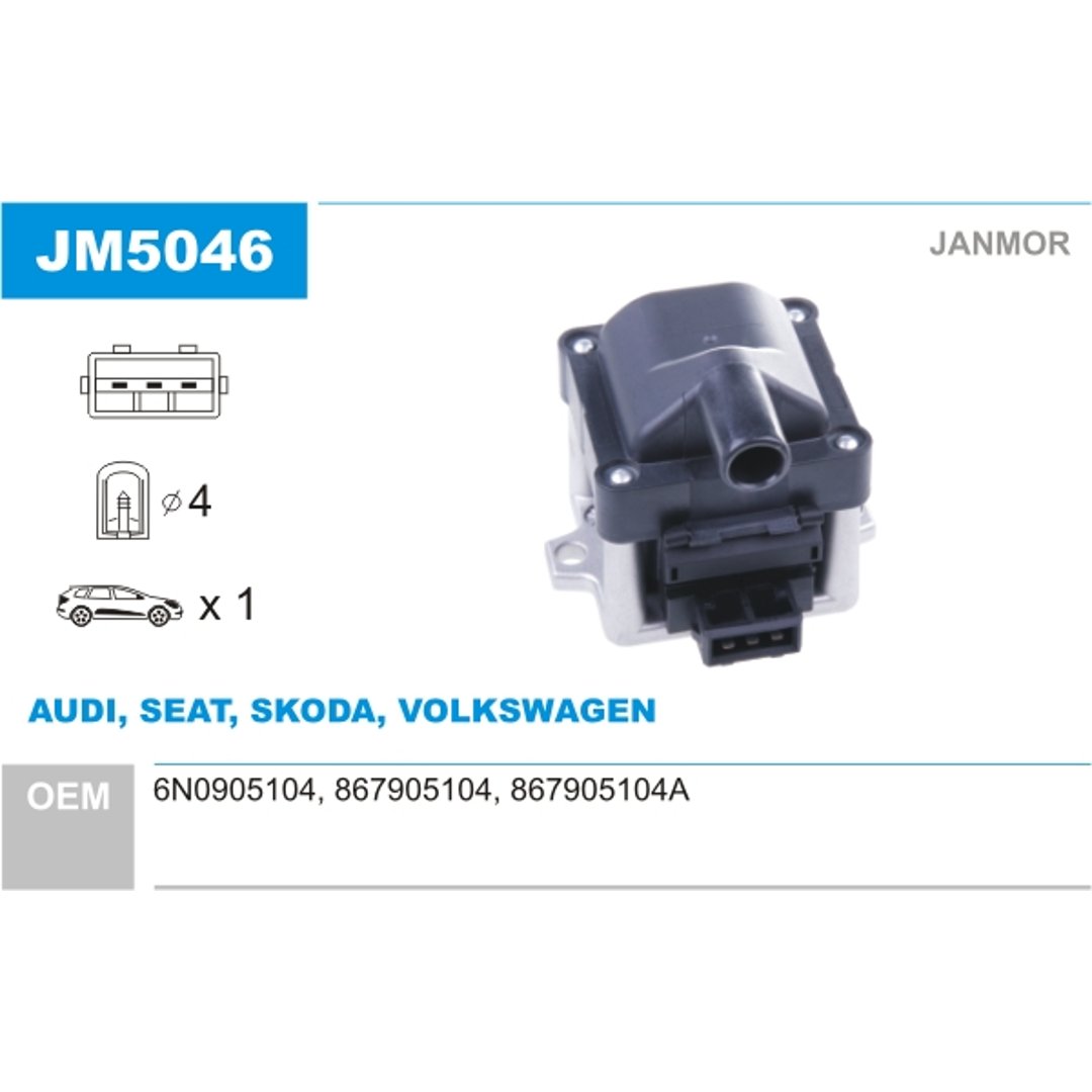 JANMOR Cewka zapłonowa JM5046