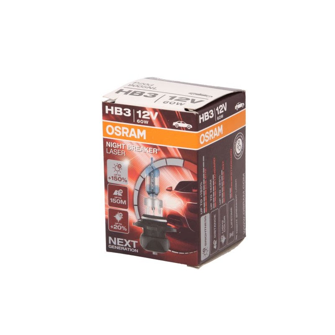ŻARÓWKA HB3 60W 12V OSRAM 9005NL HB3 NIGHT BREAKER LASER +150% 9005NL