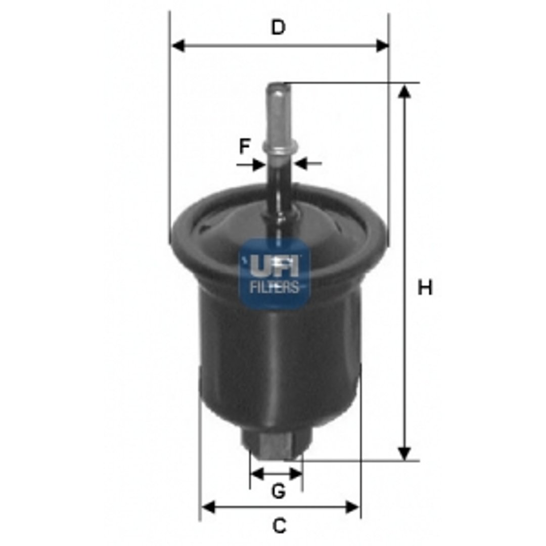 Filtr paliwa UFI Filtry 31.731.00