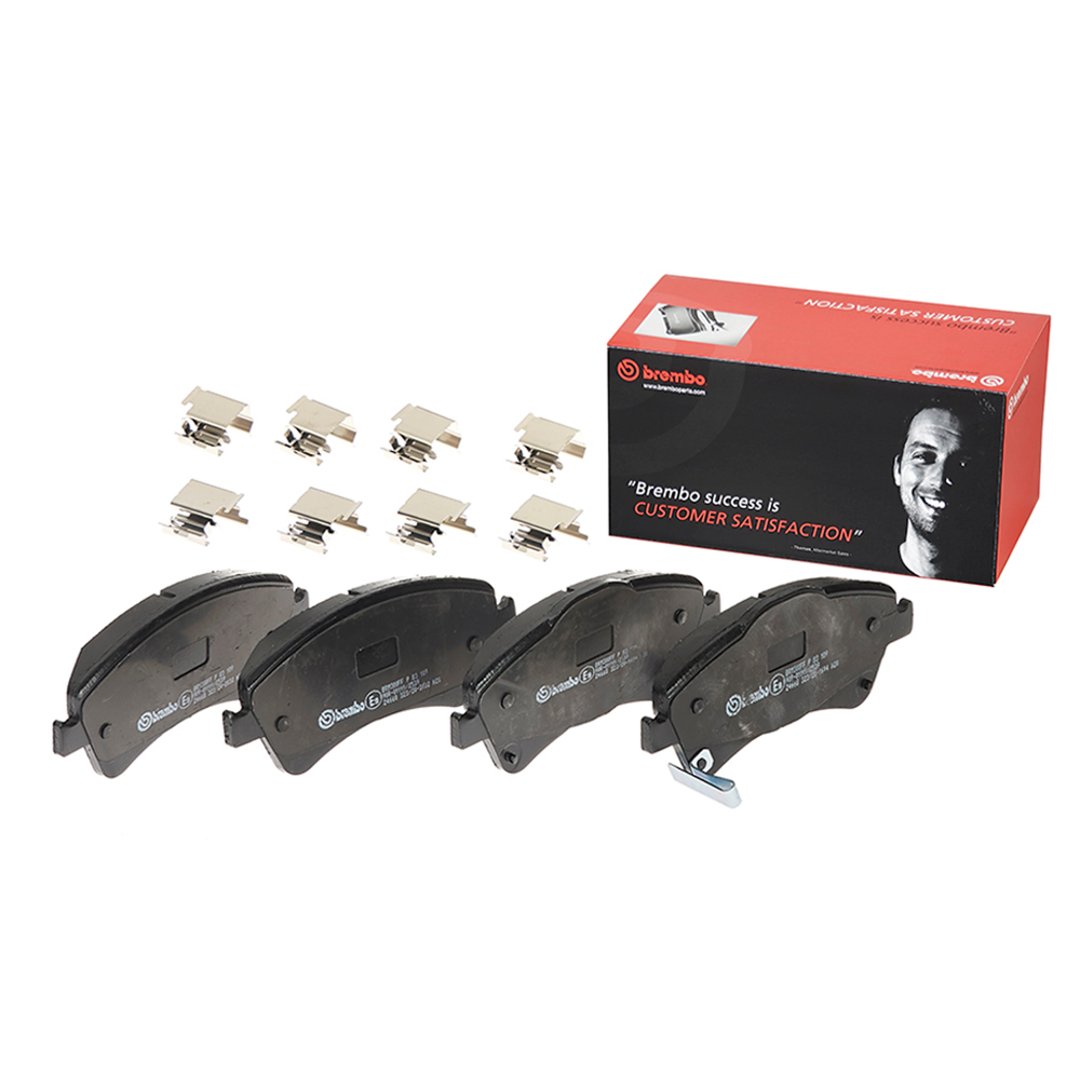 BREMBO Zestaw klocków hamulcowych, hamulce tarczowe P 83 109
