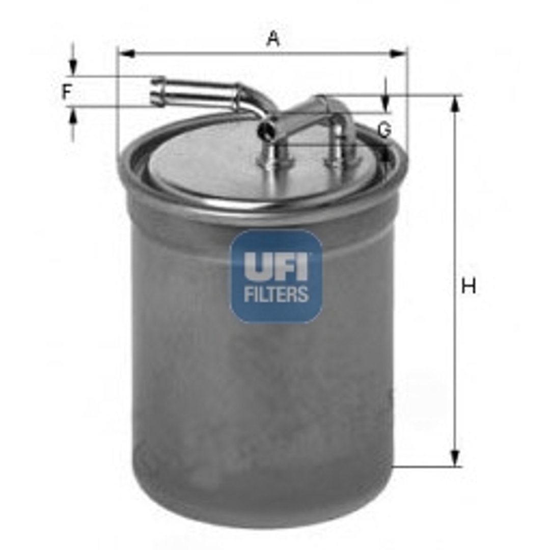 UFI Filtr paliwa 24.106.00 24.106.00