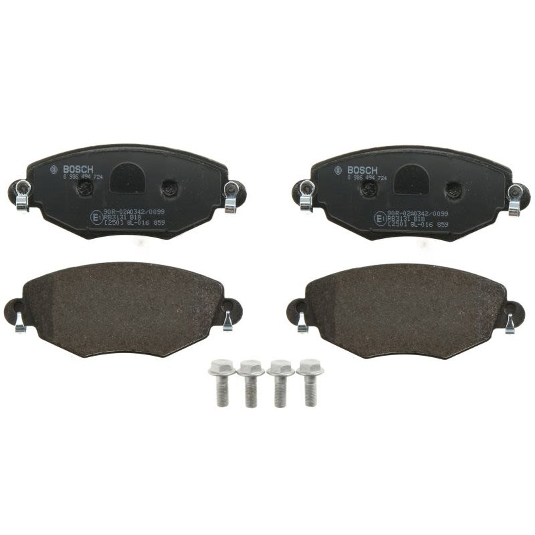 Bosch Zestaw klocków hamulcowych hamulce tarczowe 0 986 494 724