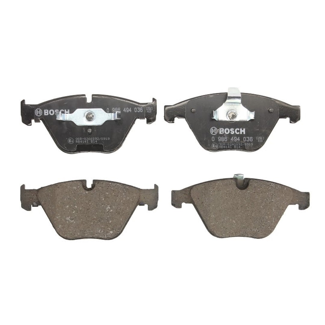 Bosch Zestaw klocków hamulcowych, hamulce tarczowe 0 986 494 036