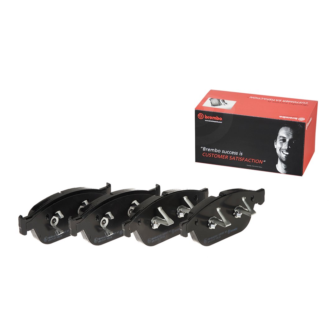 BREMBO Zestaw klocków hamulcowych, hamulce tarczowe P 85 128