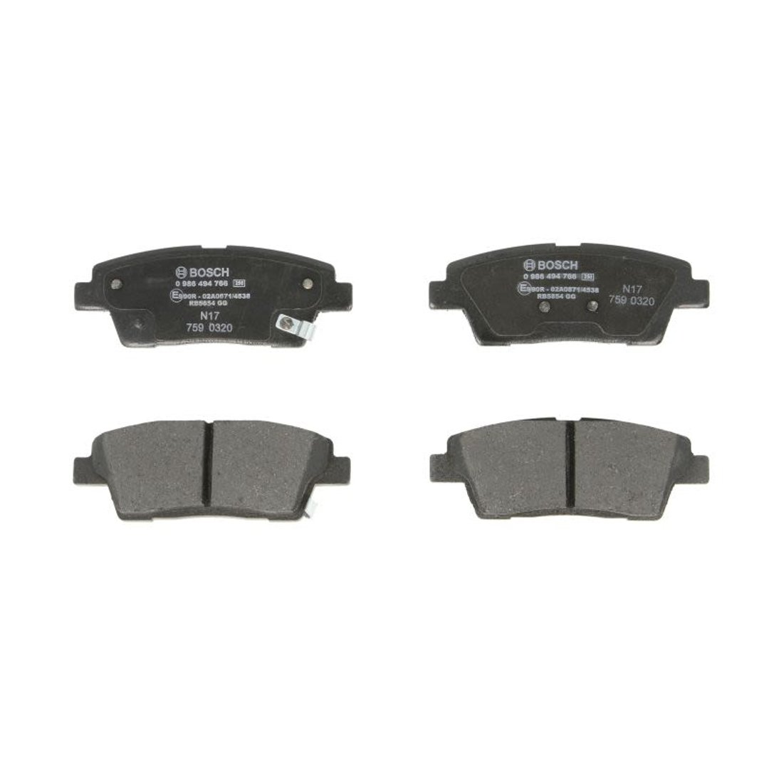 Bosch Klocki hamulcowe 0 986 494 766 BP1940 0986494766
