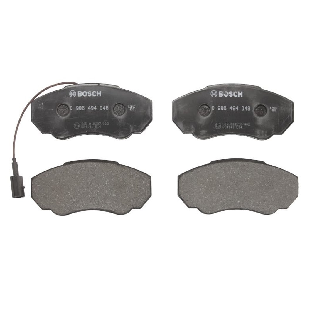 Bosch Zestaw klocków hamulcowych, hamulce tarczowe 0 986 494 048