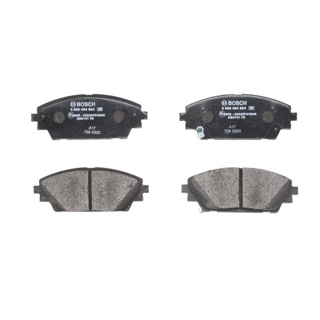 Bosch Klocki hamulcowe 0 986 494 804 BP1978 0986494804