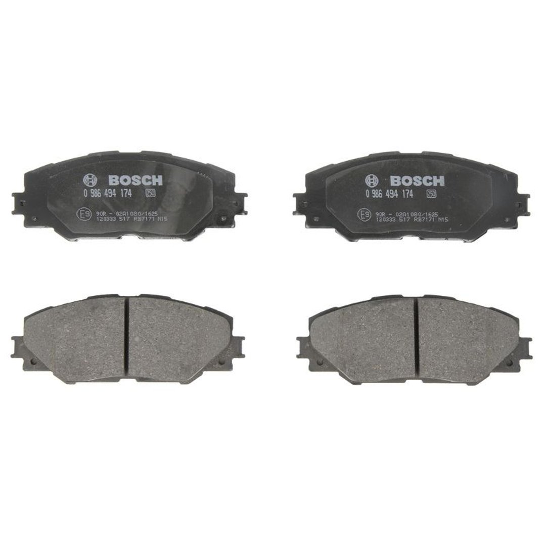 Bosch Zestaw klocków hamulcowych, hamulce tarczowe 0 986 494 174