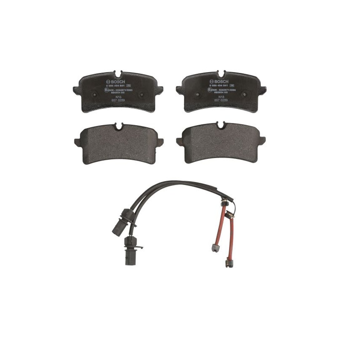 Bosch Zestaw klocków hamulcowych hamulce tarczowe 0 986 494 841