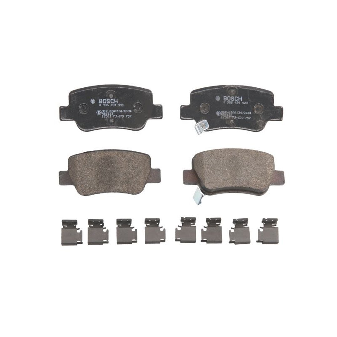 Bosch Zestaw klocków hamulcowych hamulce tarczowe 0 986 494 933