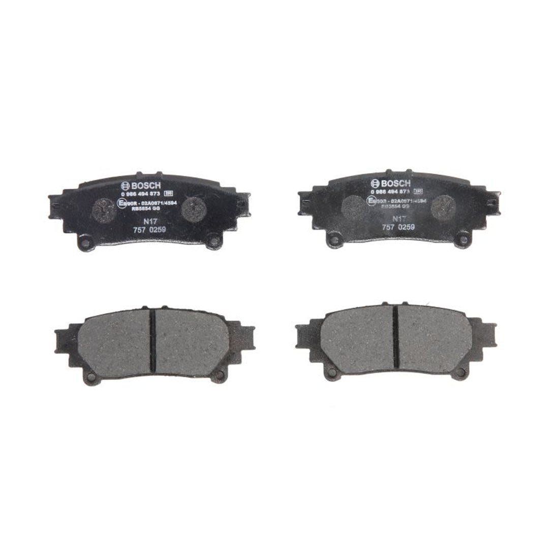 Bosch Zestaw klocków hamulcowych hamulce tarczowe 0 986 494 873