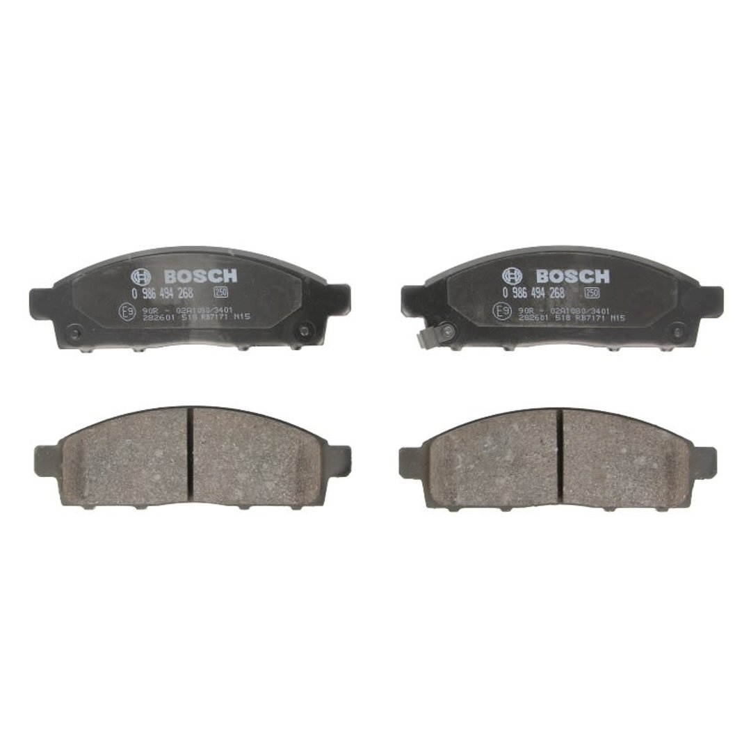 Bosch Zestaw klocków hamulcowych, hamulce tarczowe 0 986 494 268