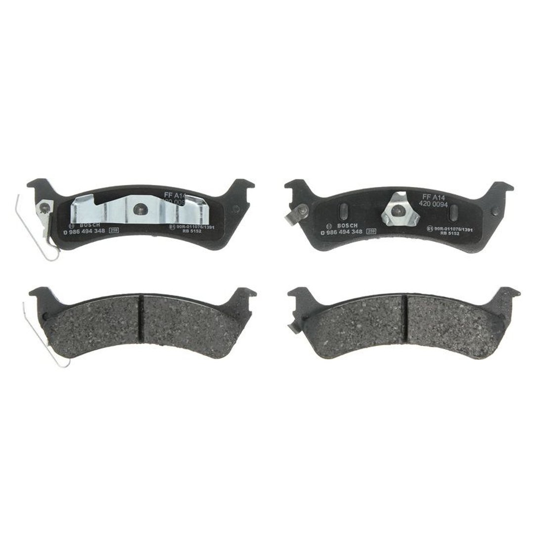 Bosch Zestaw klocków hamulcowych, hamulce tarczowe 0 986 494 348