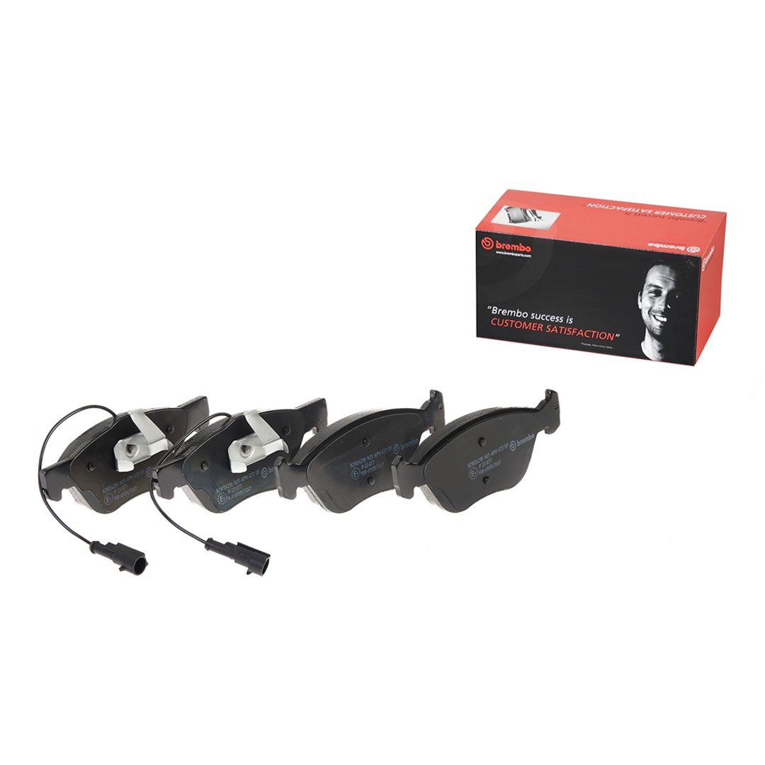 BREMBO Zestaw klocków hamulcowych, hamulce tarczowe P 23 077