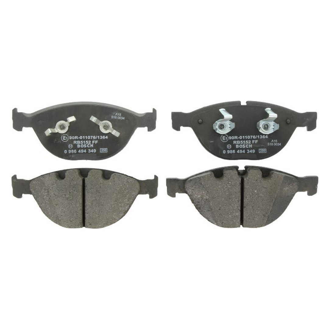 Bosch Zestaw klocków hamulcowych, hamulce tarczowe 0 986 494 349