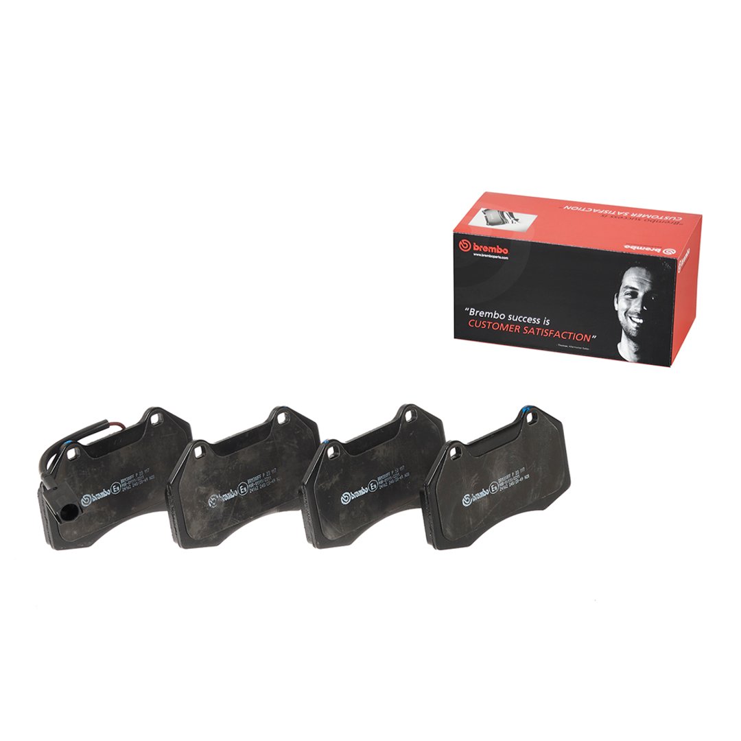 BREMBO Zestaw klocków hamulcowych, hamulce tarczowe P 23 117