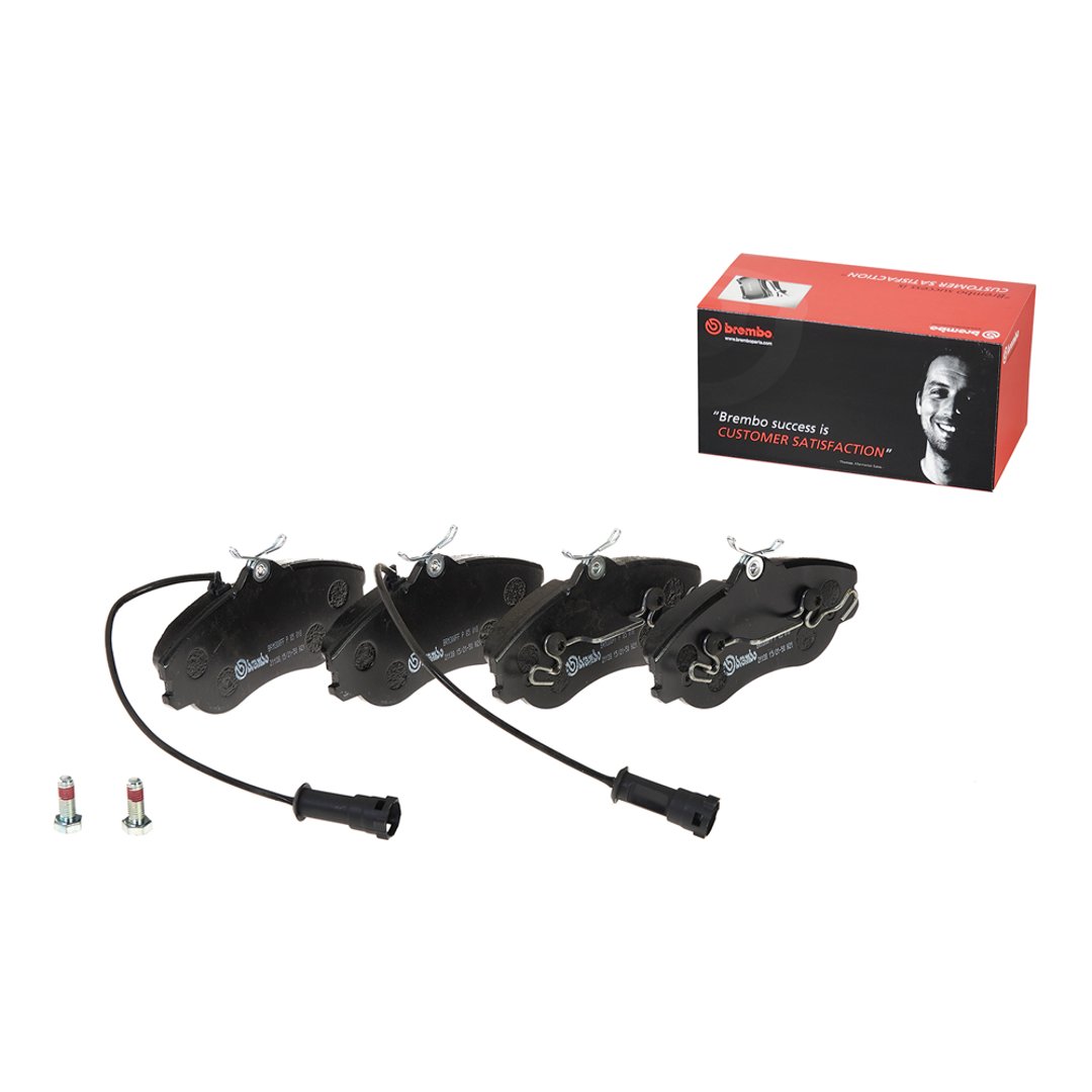 BREMBO Zestaw klocków hamulcowych, hamulce tarczowe P 85 018