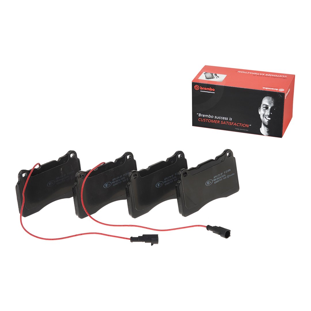 BREMBO Zestaw klocków hamulcowych, hamulce tarczowe P 23 098
