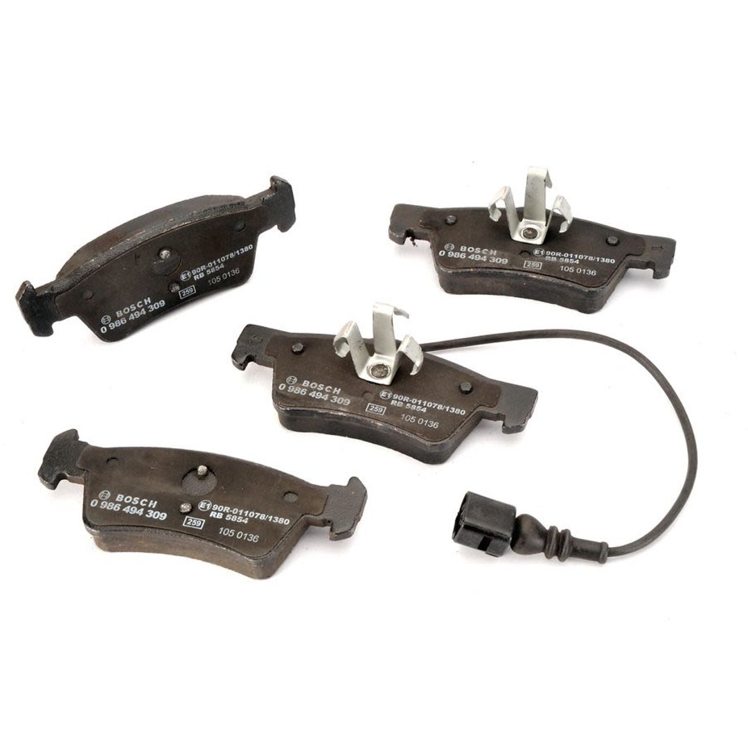 Bosch Zestaw klocków hamulcowych, hamulce tarczowe 0 986 494 309