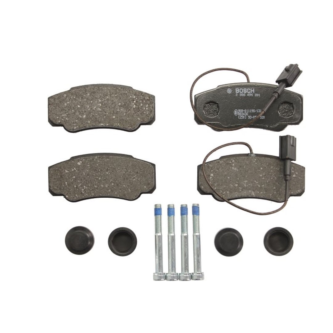 Bosch Zestaw klocków hamulcowych, hamulce tarczowe 0 986 494 391
