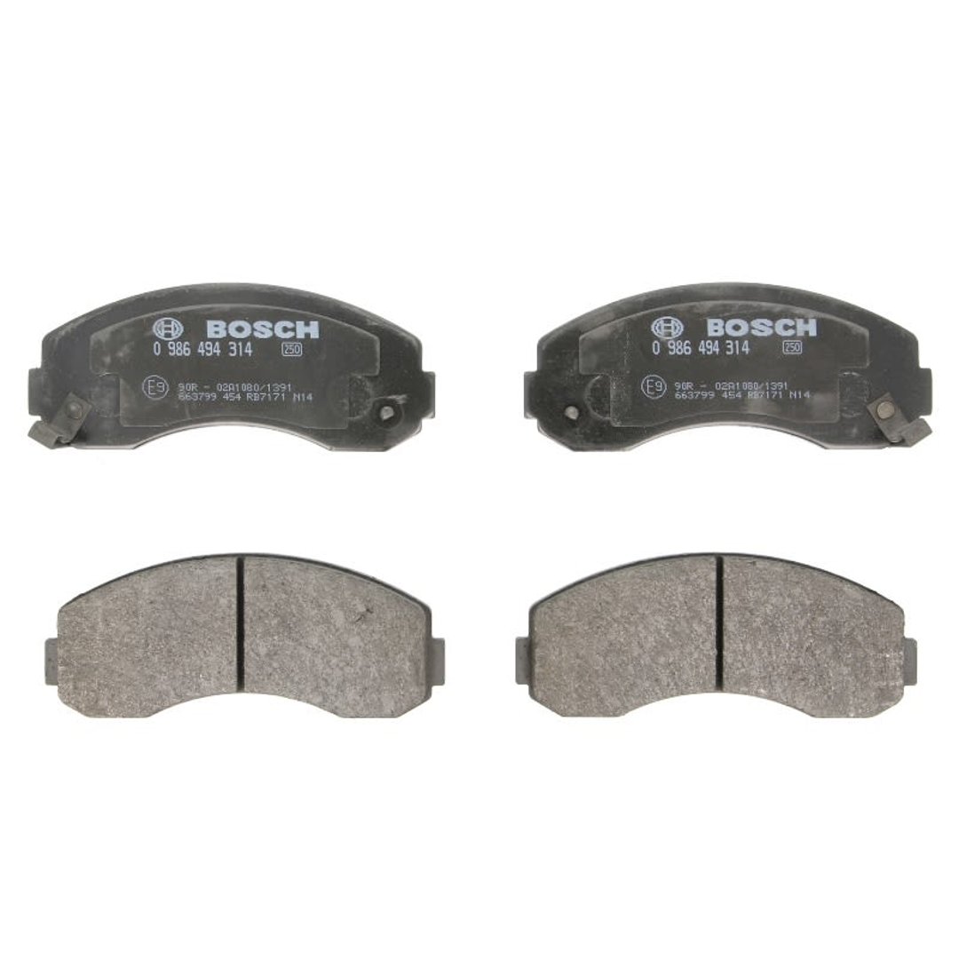 Bosch Zestaw klocków hamulcowych, hamulce tarczowe 0 986 494 314