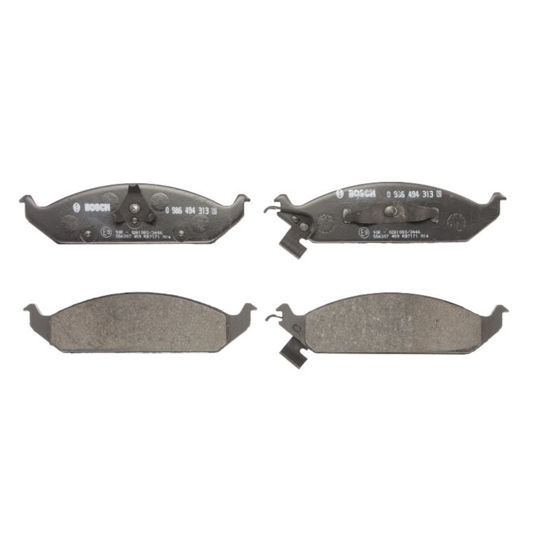 Bosch Zestaw klocków hamulcowych, hamulce tarczowe 0 986 494 313
