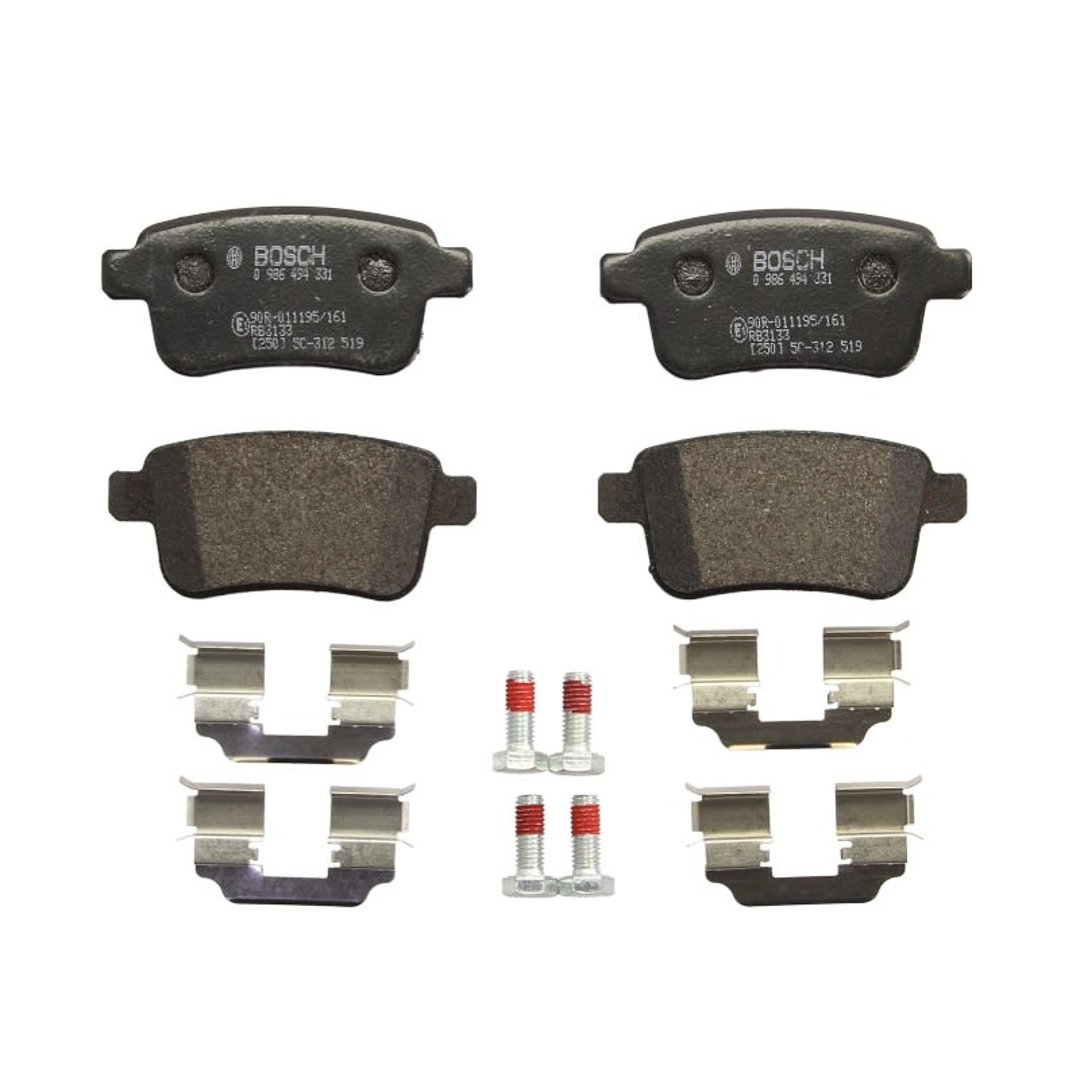Bosch Zestaw klocków hamulcowych, hamulce tarczowe 0 986 494 331
