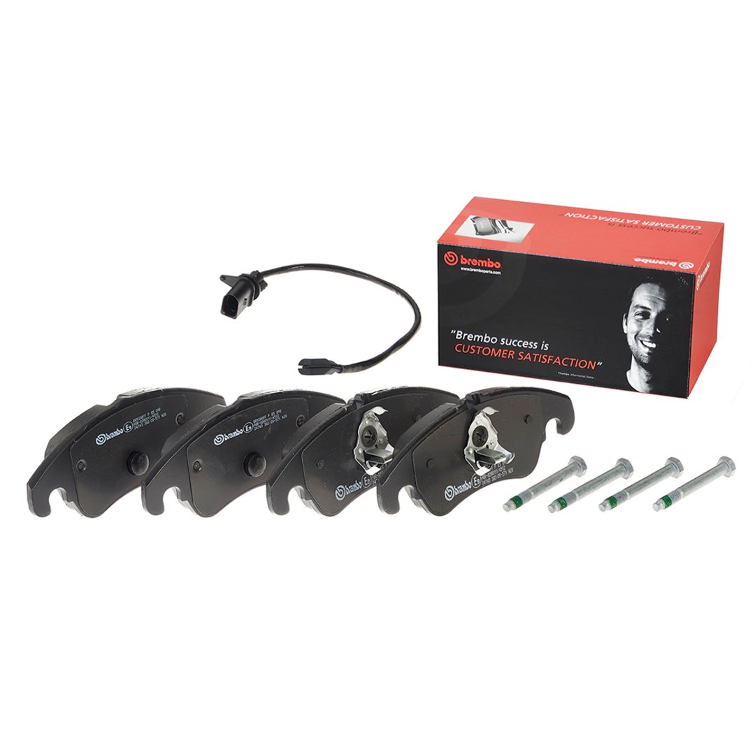 BREMBO Zestaw klocków hamulcowych, hamulce tarczowe P 85 098