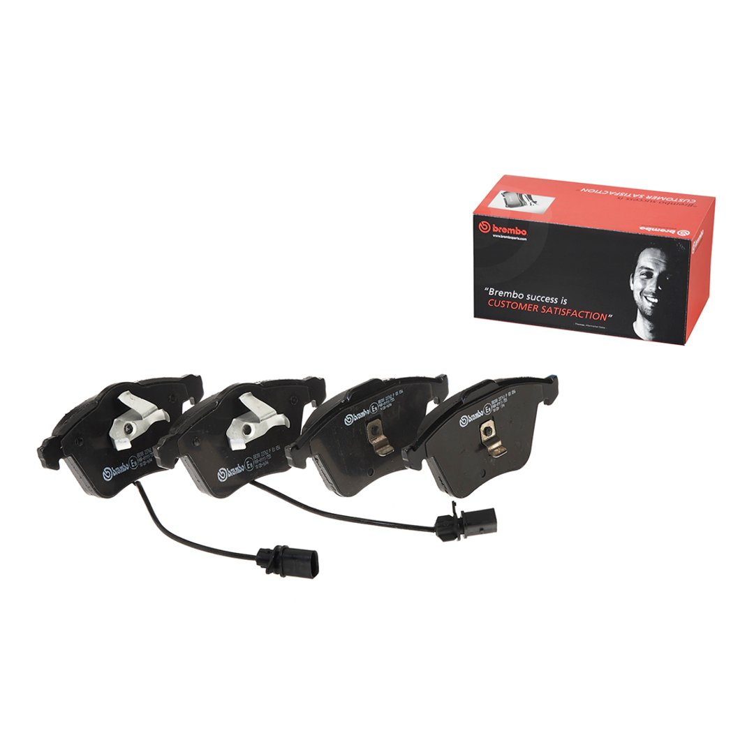 BREMBO Zestaw klocków hamulcowych, hamulce tarczowe P 85 056