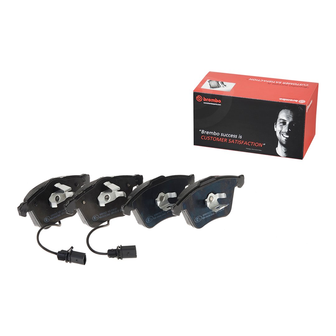 BREMBO Zestaw klocków hamulcowych, hamulce tarczowe P 85 097
