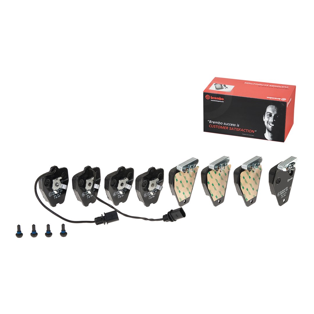BREMBO Zestaw klocków hamulcowych, hamulce tarczowe P 85 096